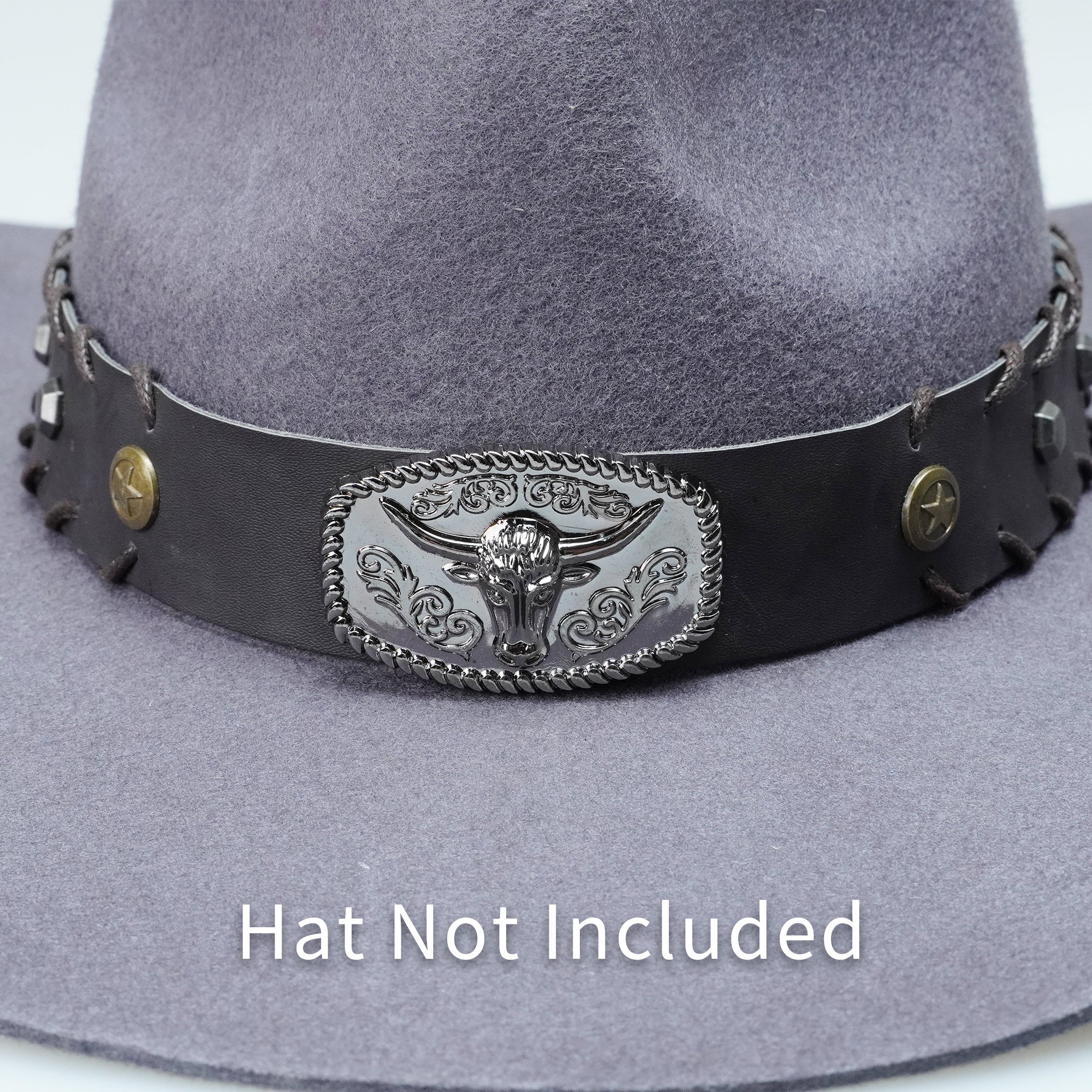 BULL METAL LEATHER HAT BAND