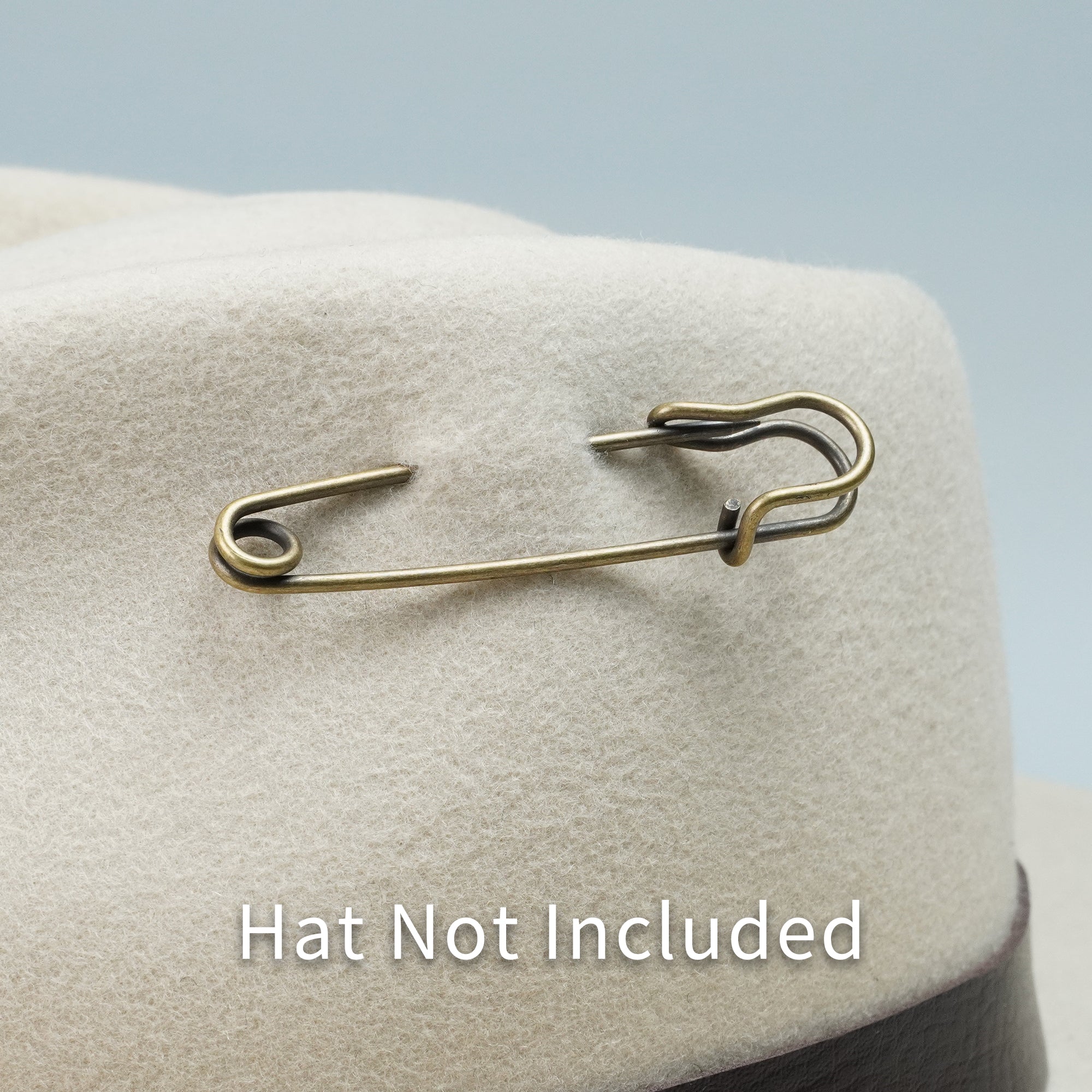 VINTAGE COPPER HAT PIN
