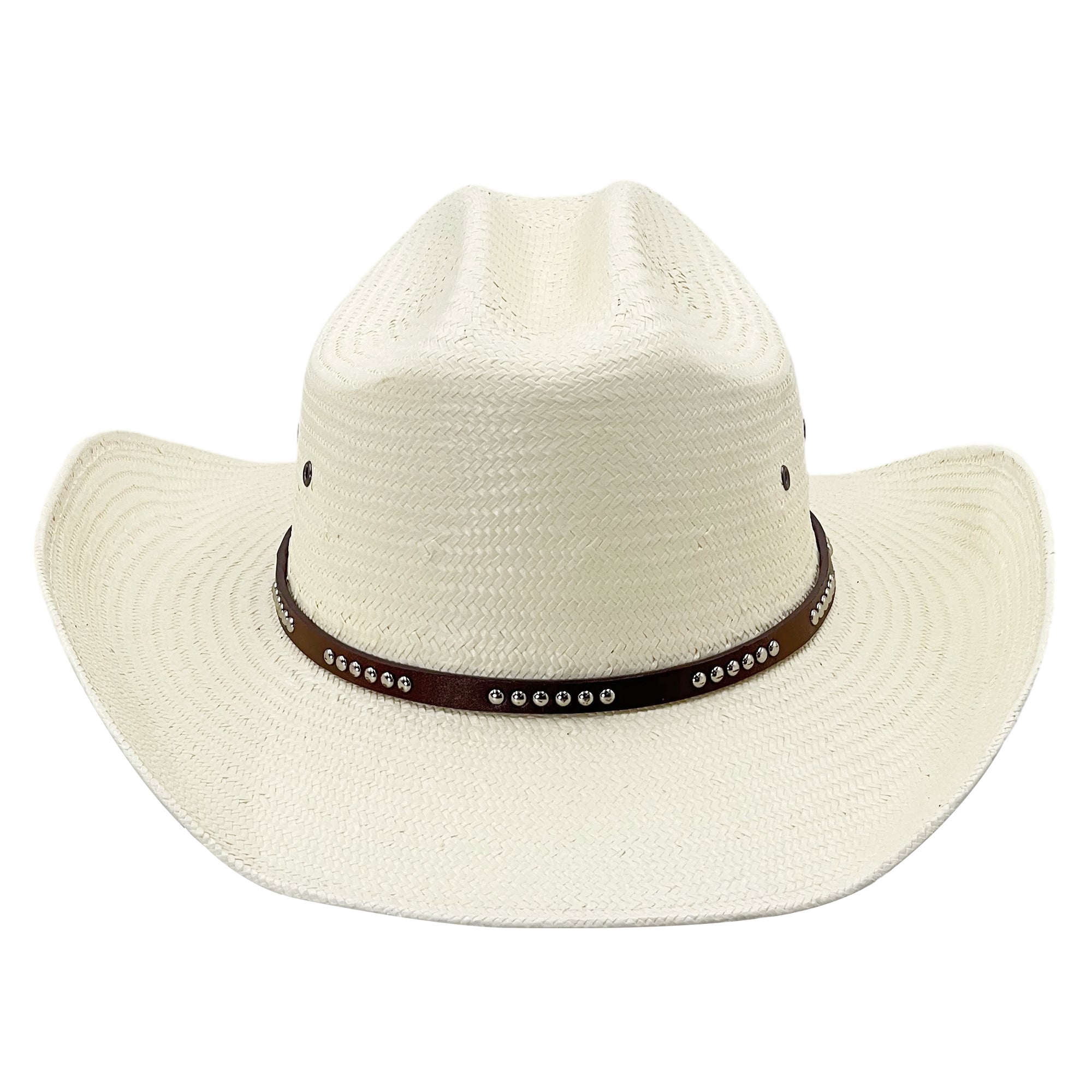 Modern Straw Hat – Sculpted Brim, Airflow Design
