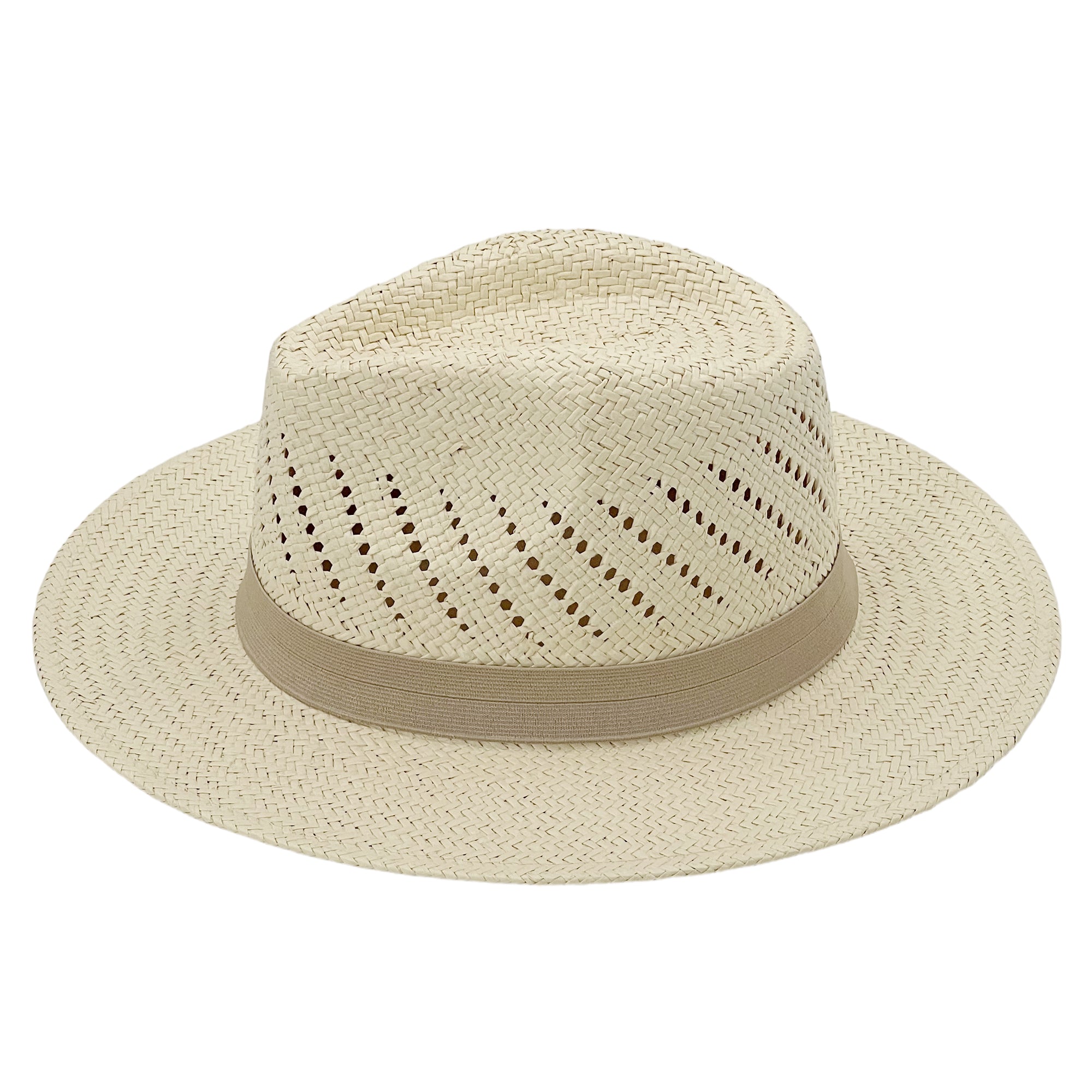 Classic Straw Hat – Neutral Beige Tone