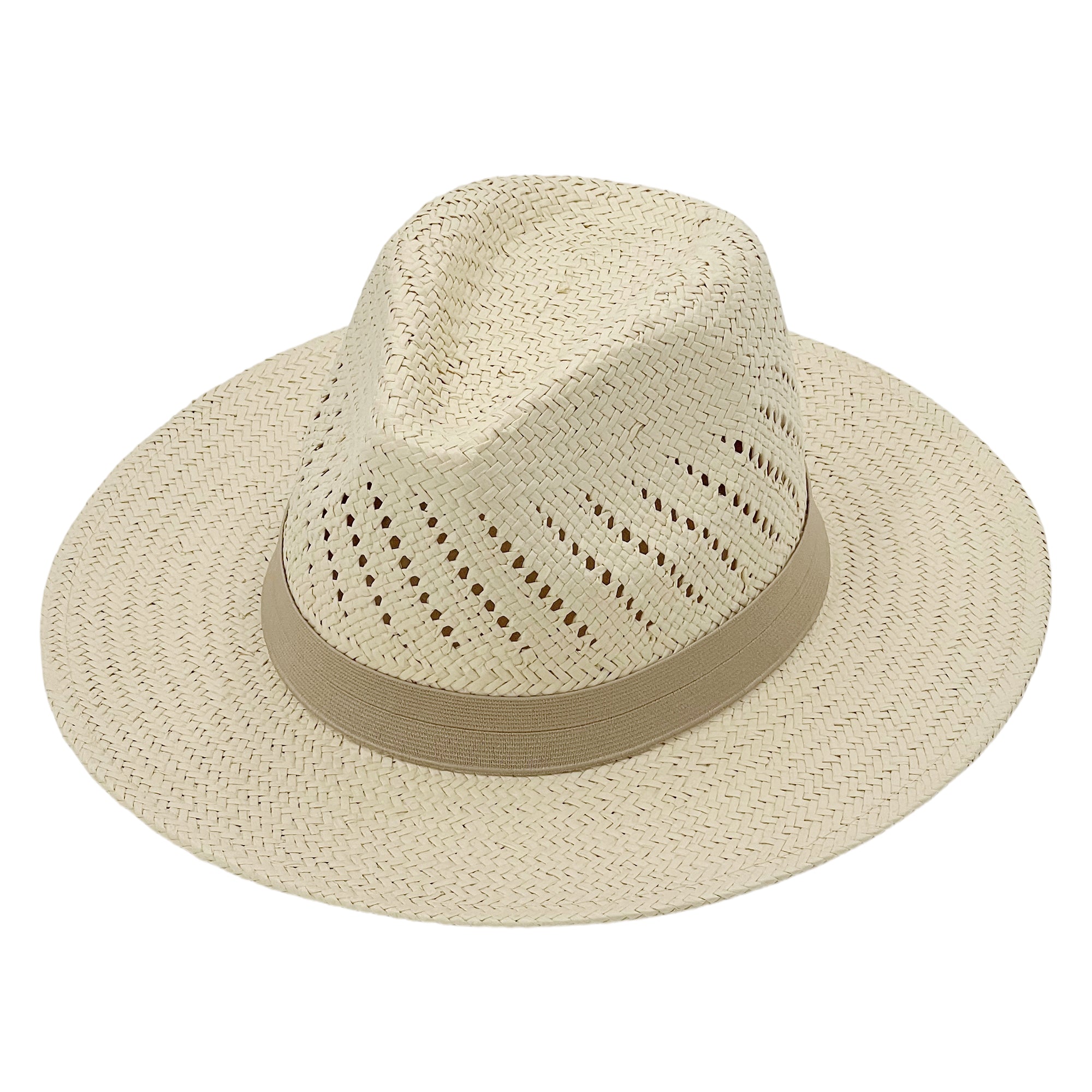 Classic Straw Hat – Neutral Beige Tone