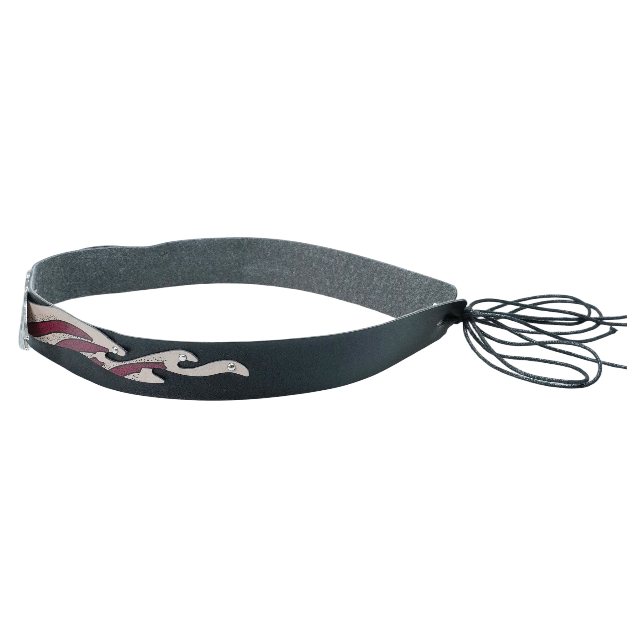 USA EAGLE LEATHER HAT BAND