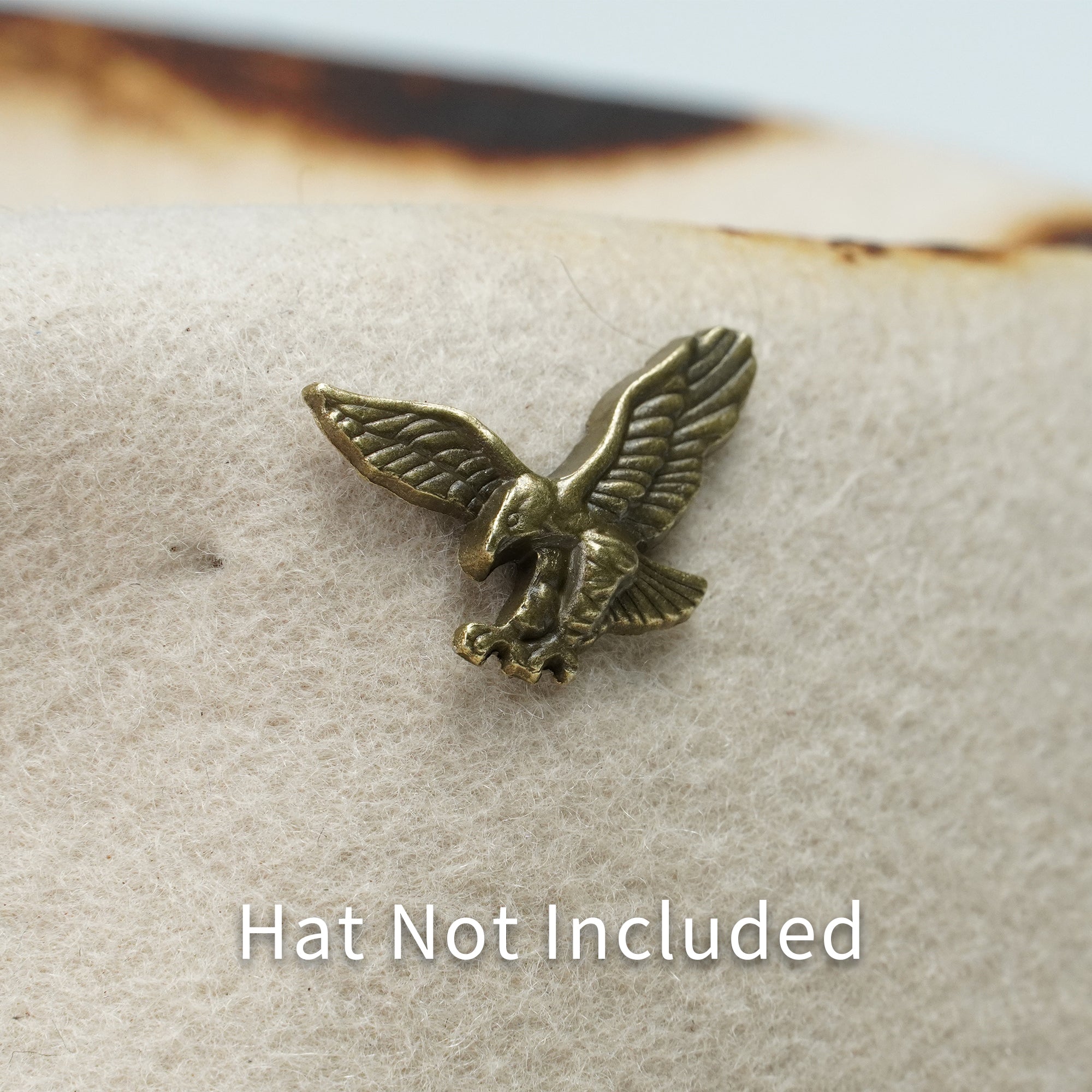 VINTAGE COPPER EAGLE HAT PIN
