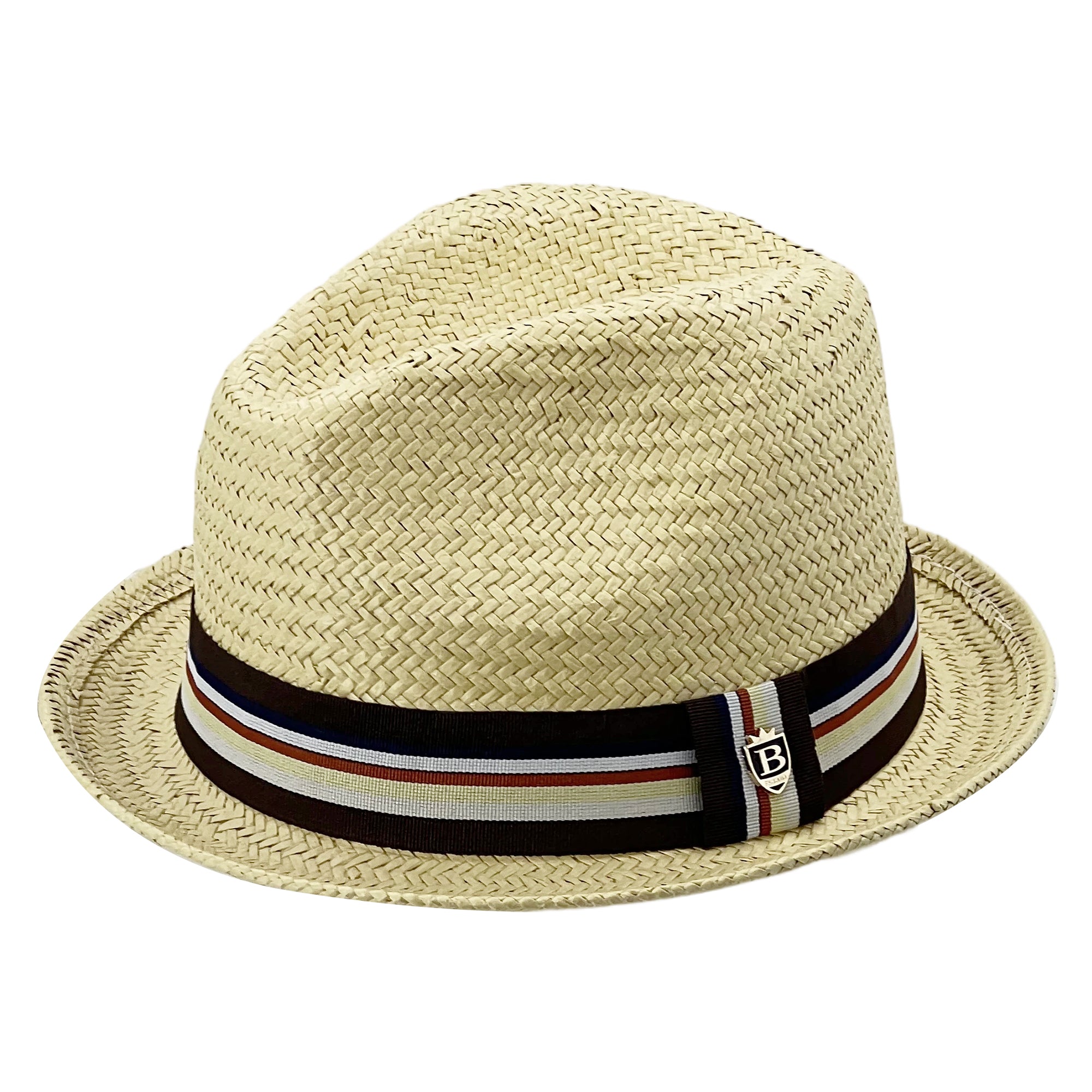 Minimalist Straw Hat – Refined Shape, Bold Hatband
