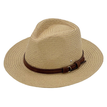 Everyday Straw Hat – Soft Color, Sleek Accent