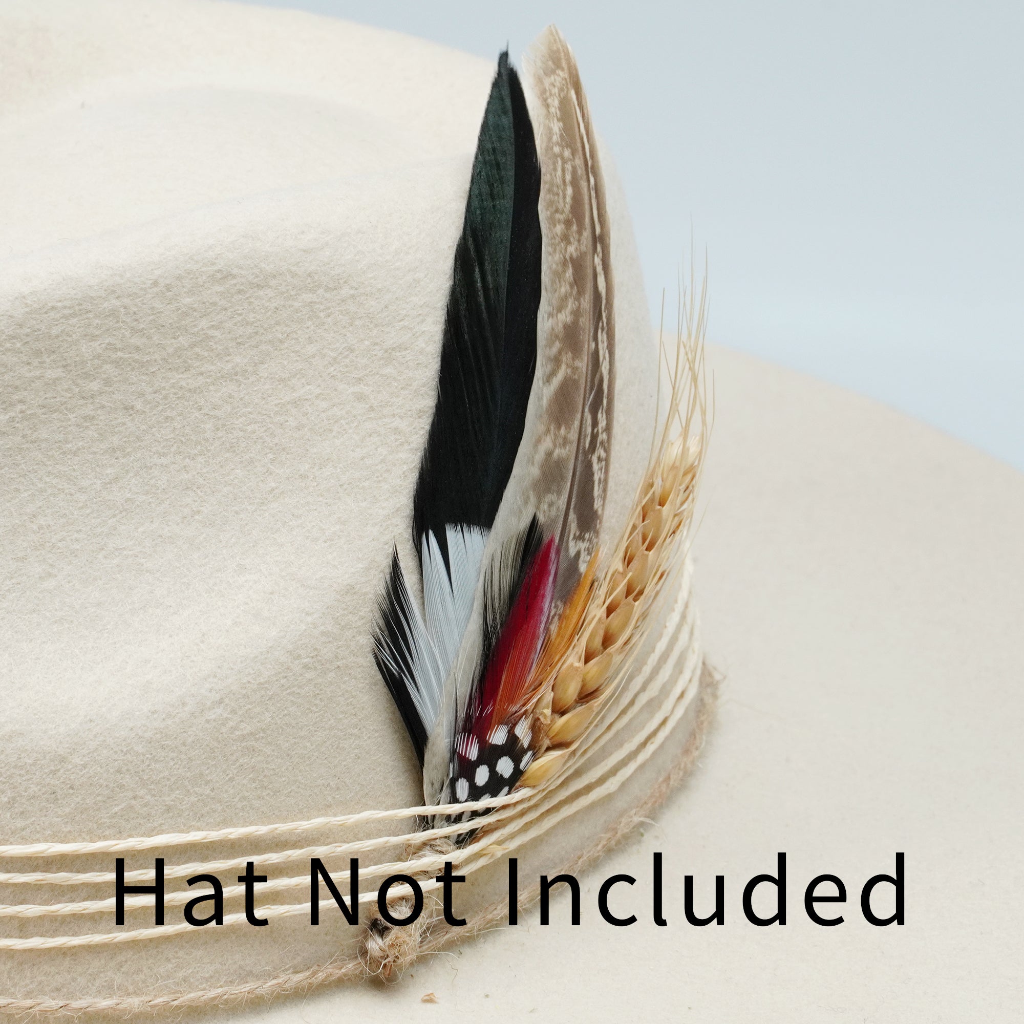 Flint | Dried Flower Hat Band