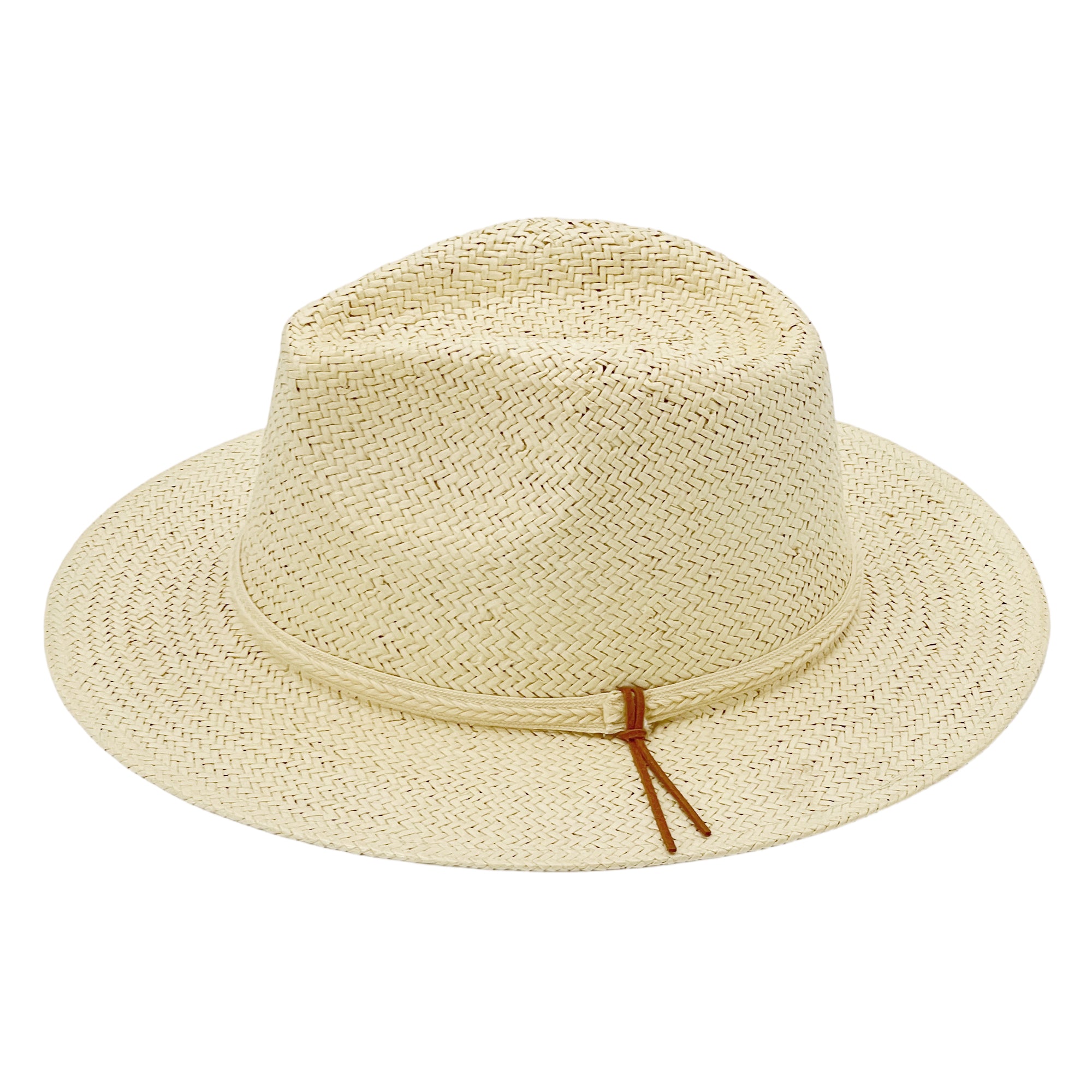 Panama Hat – Beige, Minimalist Band