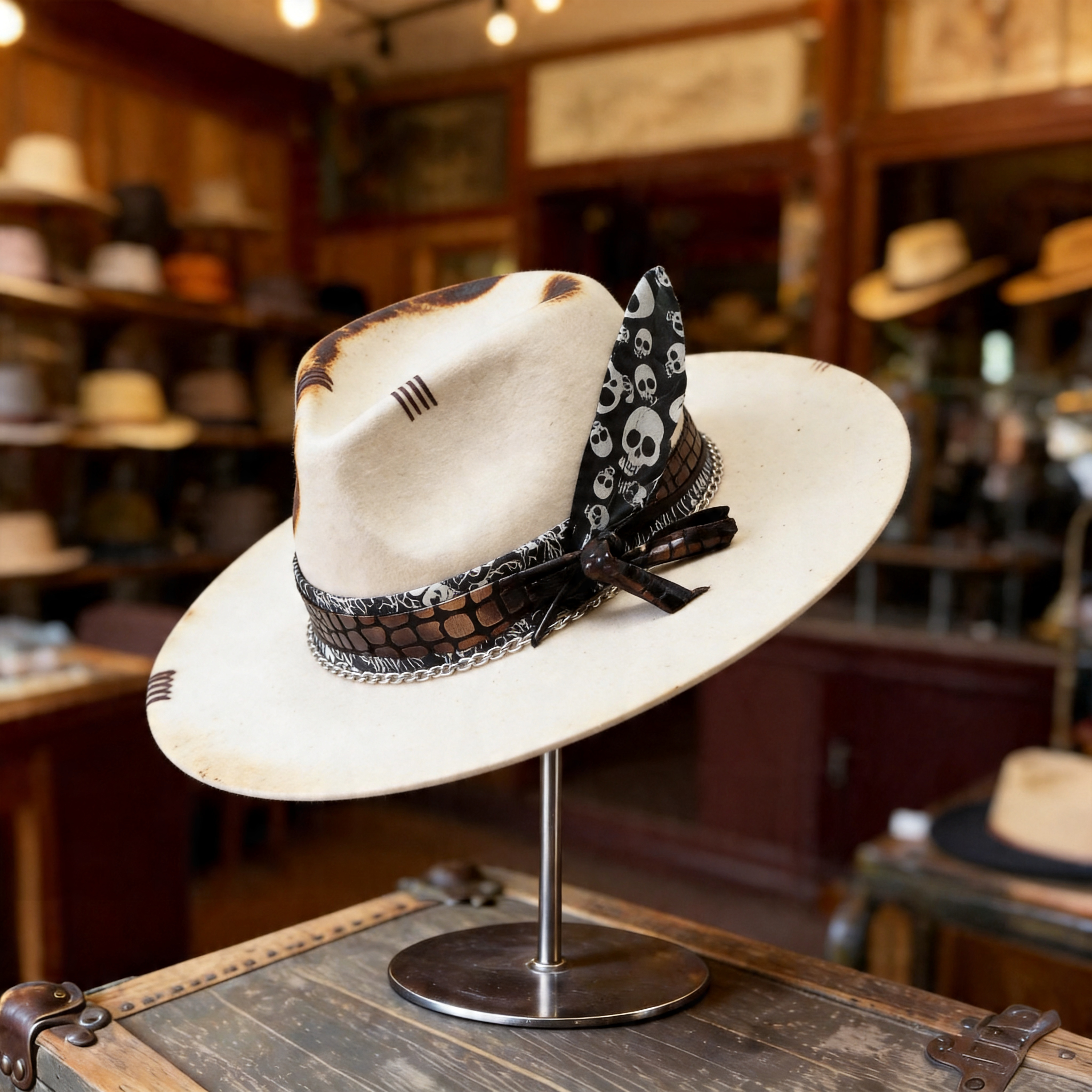 Refined Felt Hat – Minimal Shape, Unexpected Details