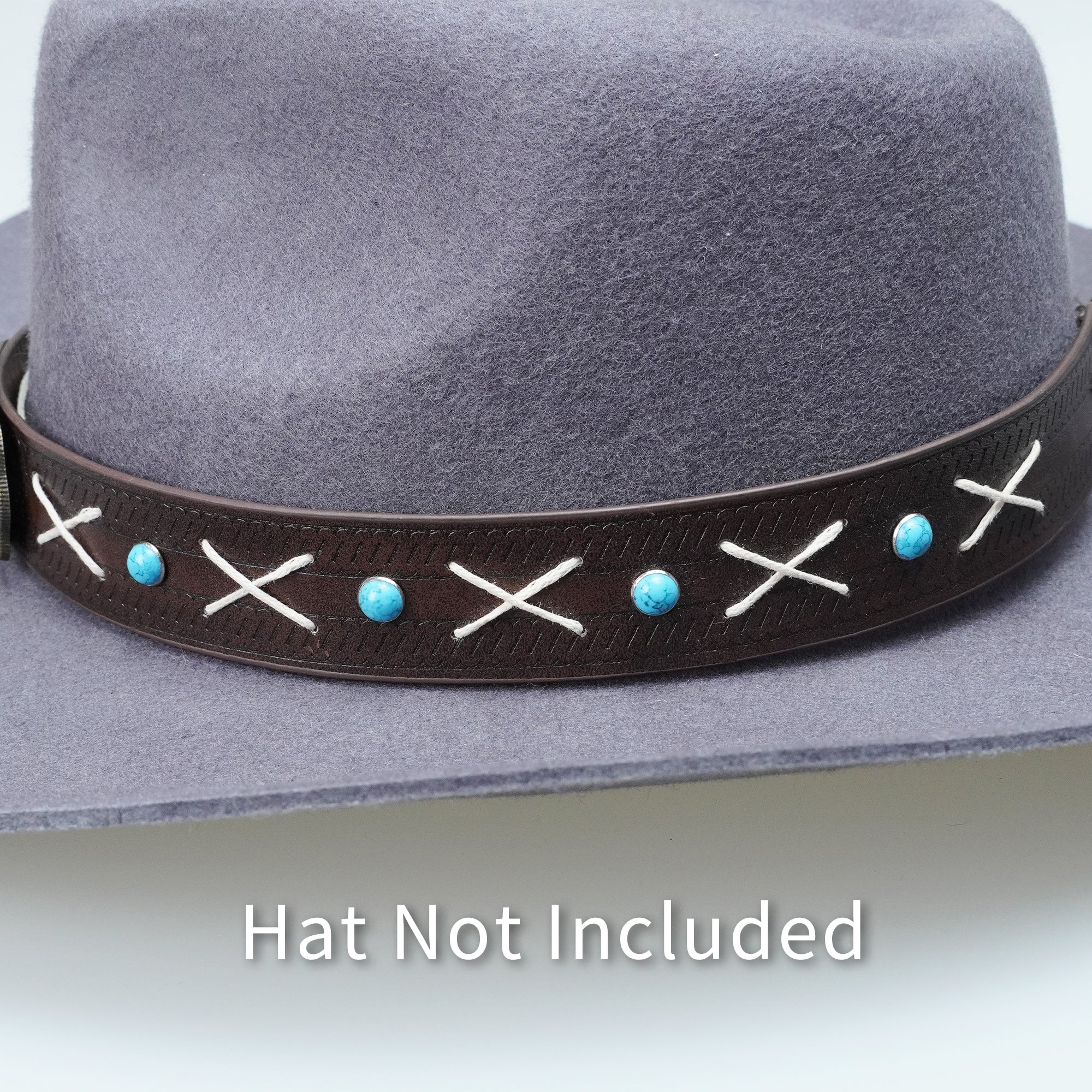 EAGLE METAL LEATHER HAT BAND