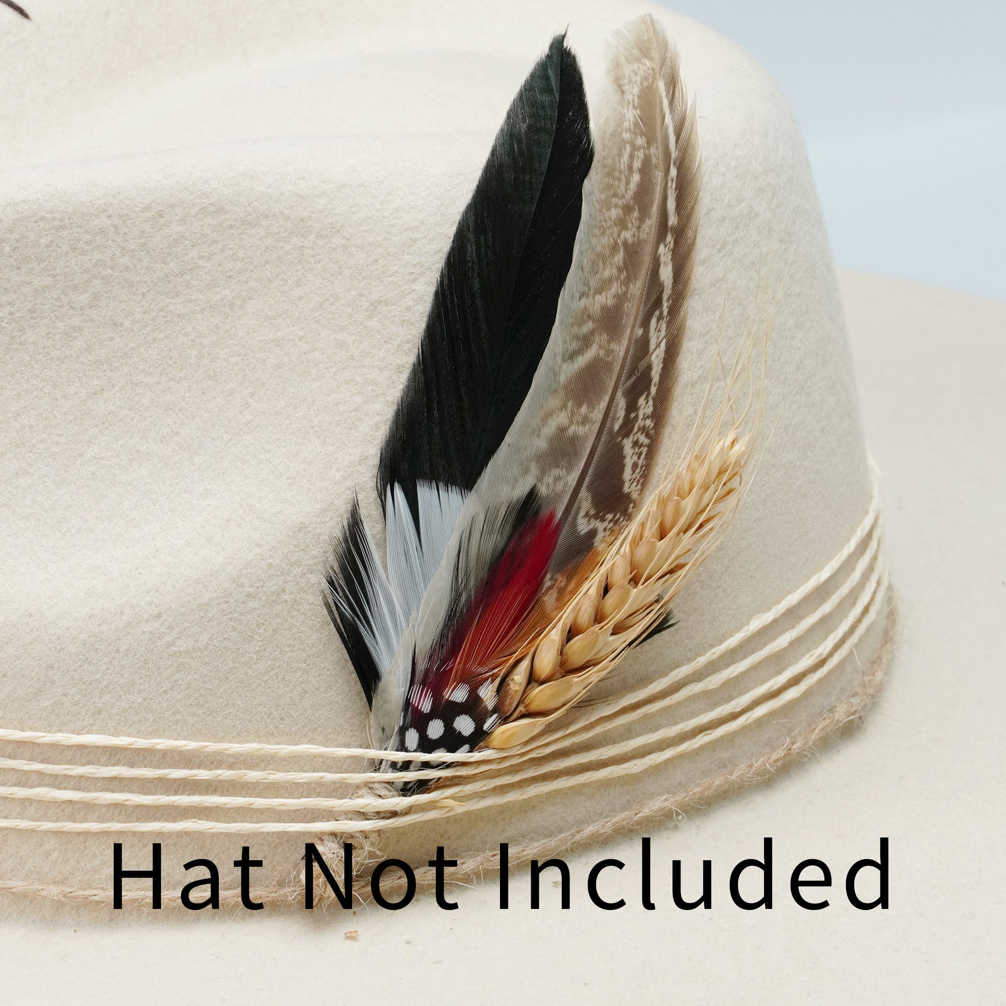 Flint | Dried Flower Hat Band