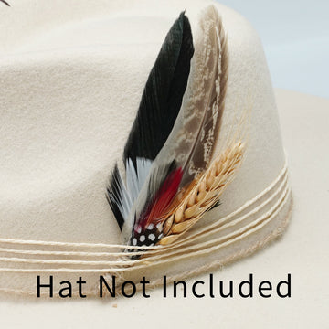 Flint | Dried Flower Hat Band