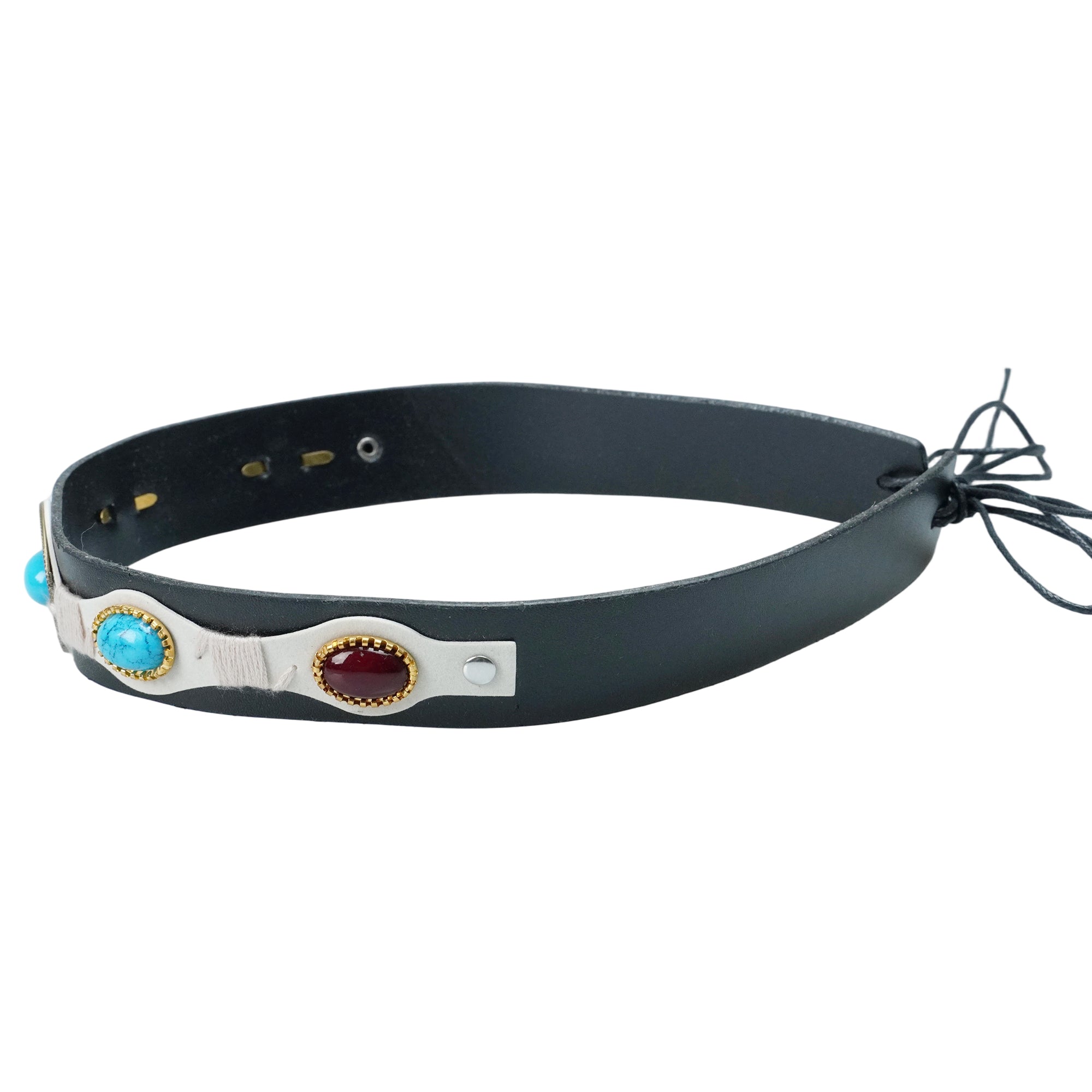 BOHO LEATHER HAT BAND