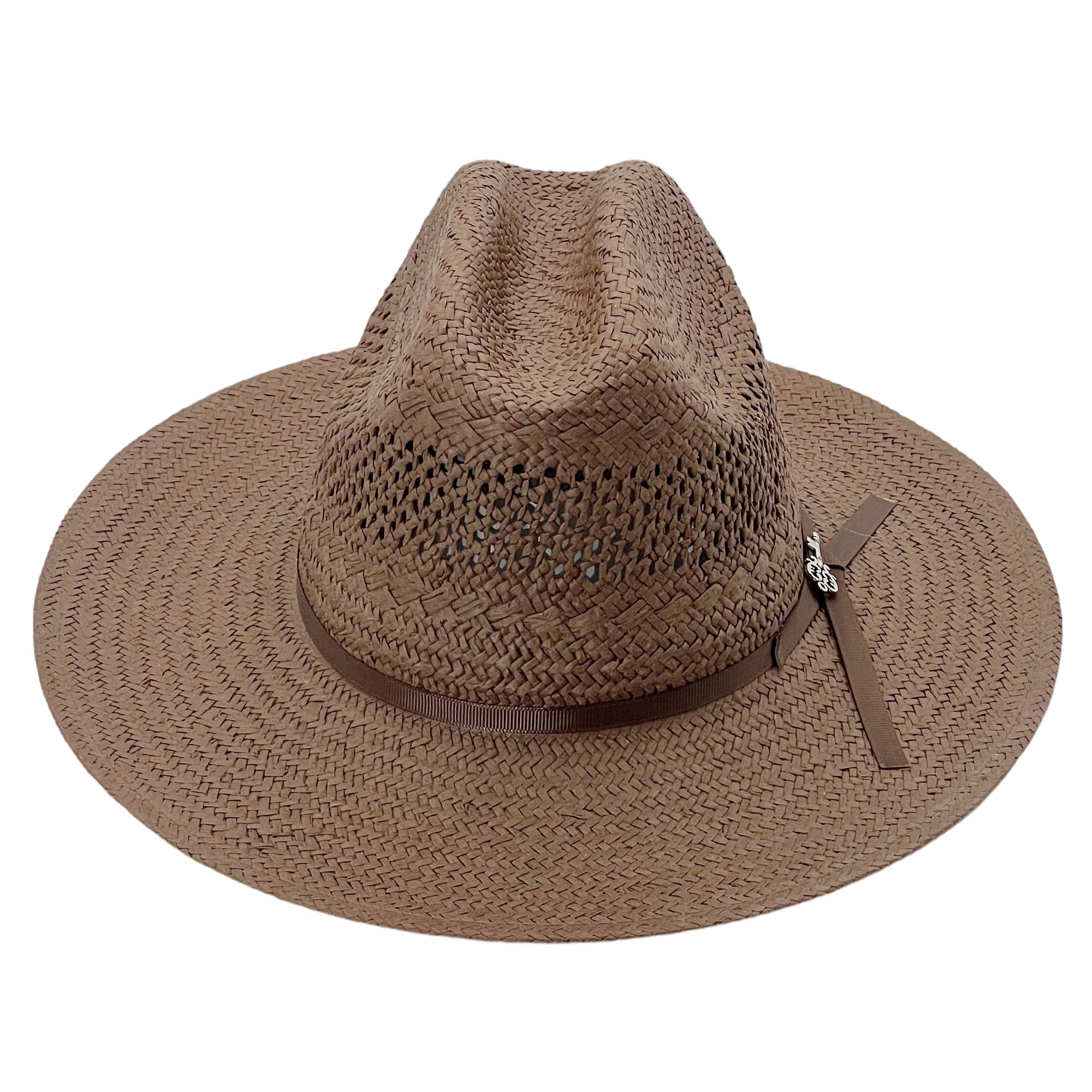 Straw Hat – Brown, Minimalist Band