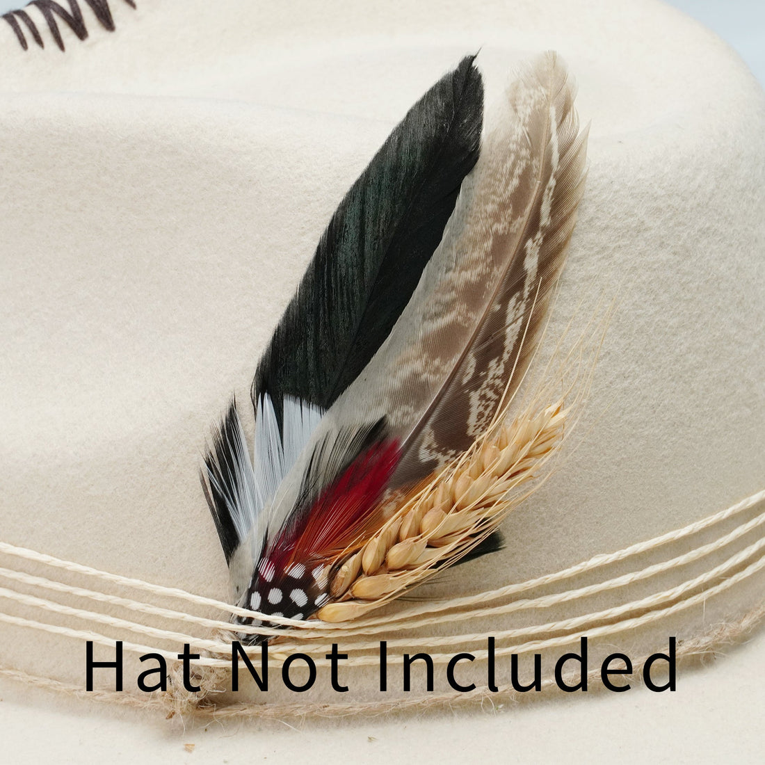 Flint | Dried Flower Hat Band