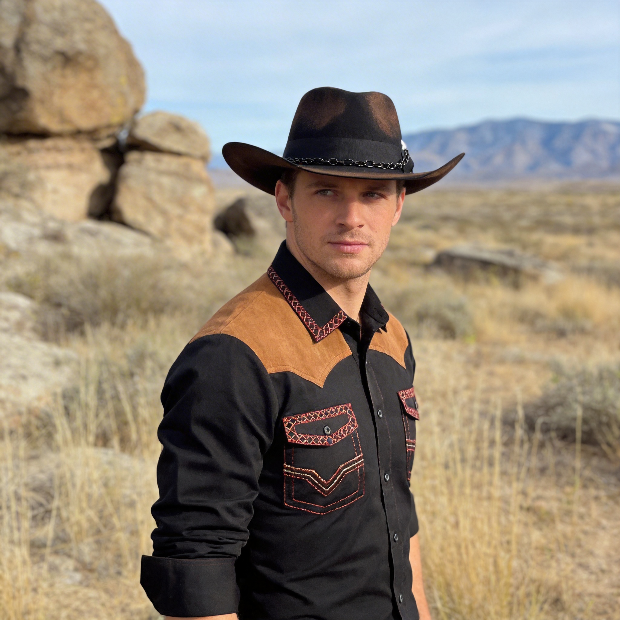 Vintage Felt Vaquero Hat – Motörhead Inspired