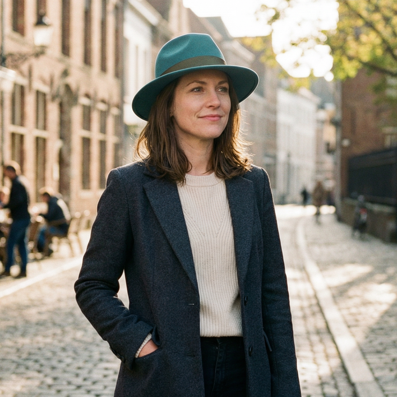 Felt Fedora Hat – Refined Clasp Band