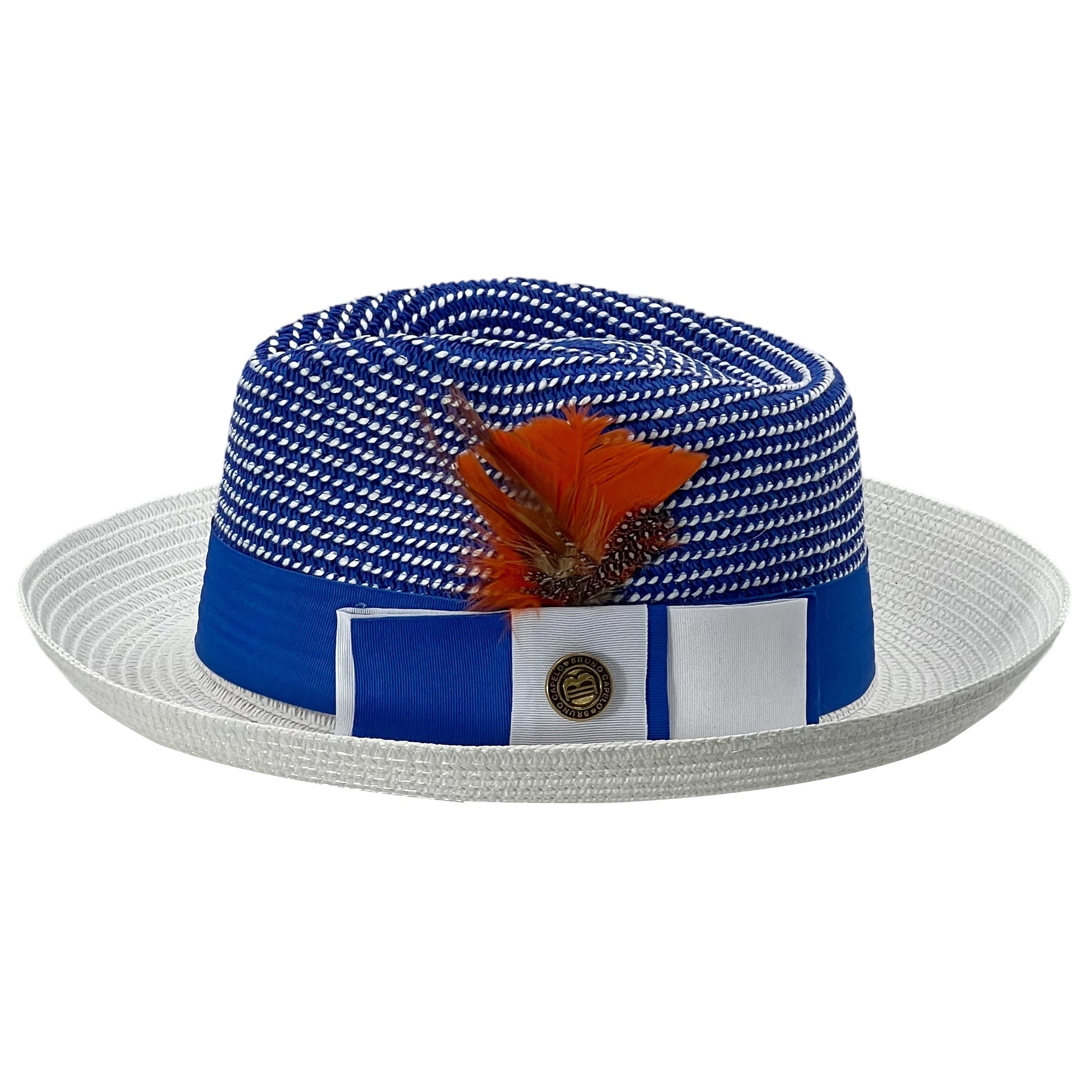 Sea Glyph – Soft Edge Straw Hat