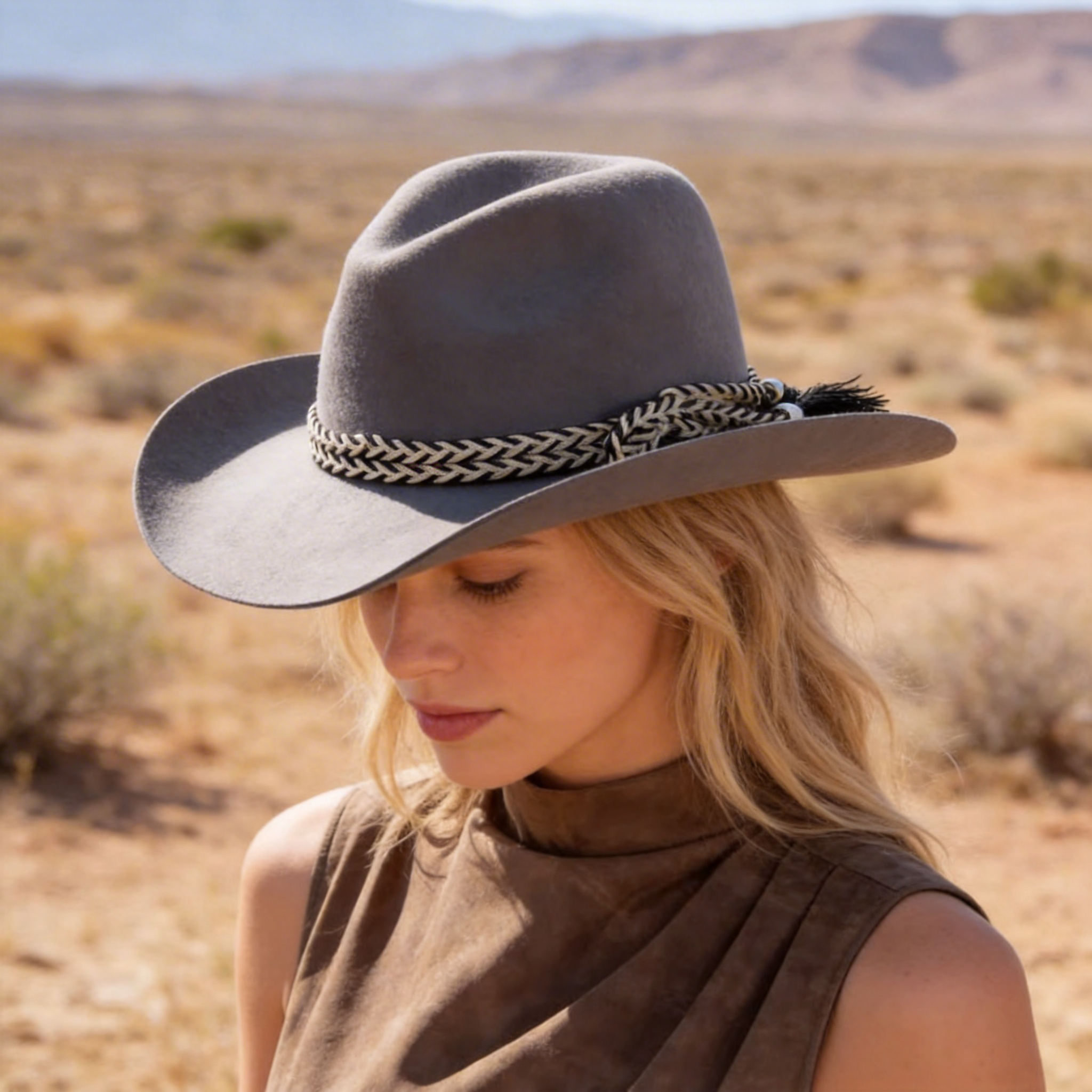 Light Gray Cowboy – Custom Knot