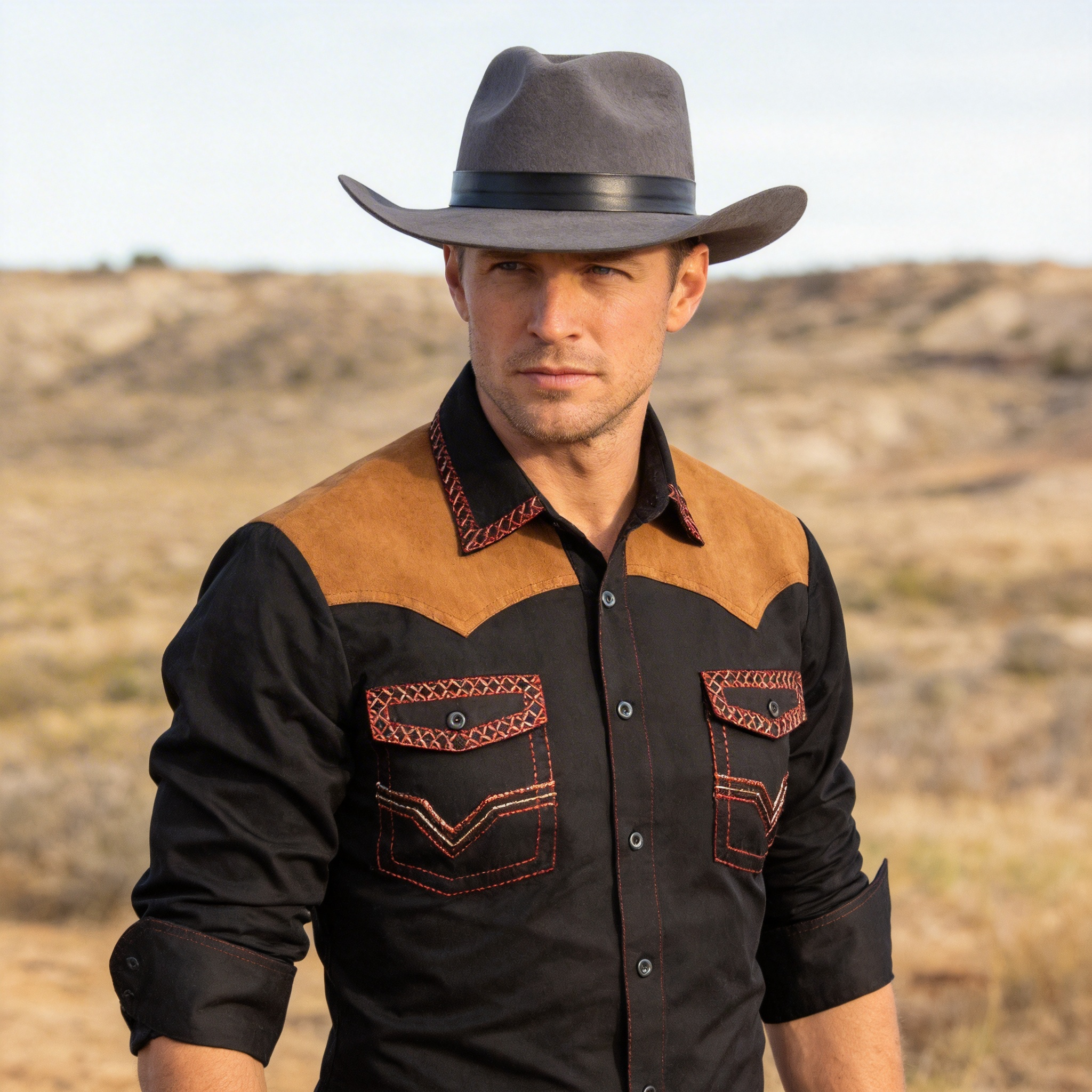 Westbound Teardrop Western Fedora