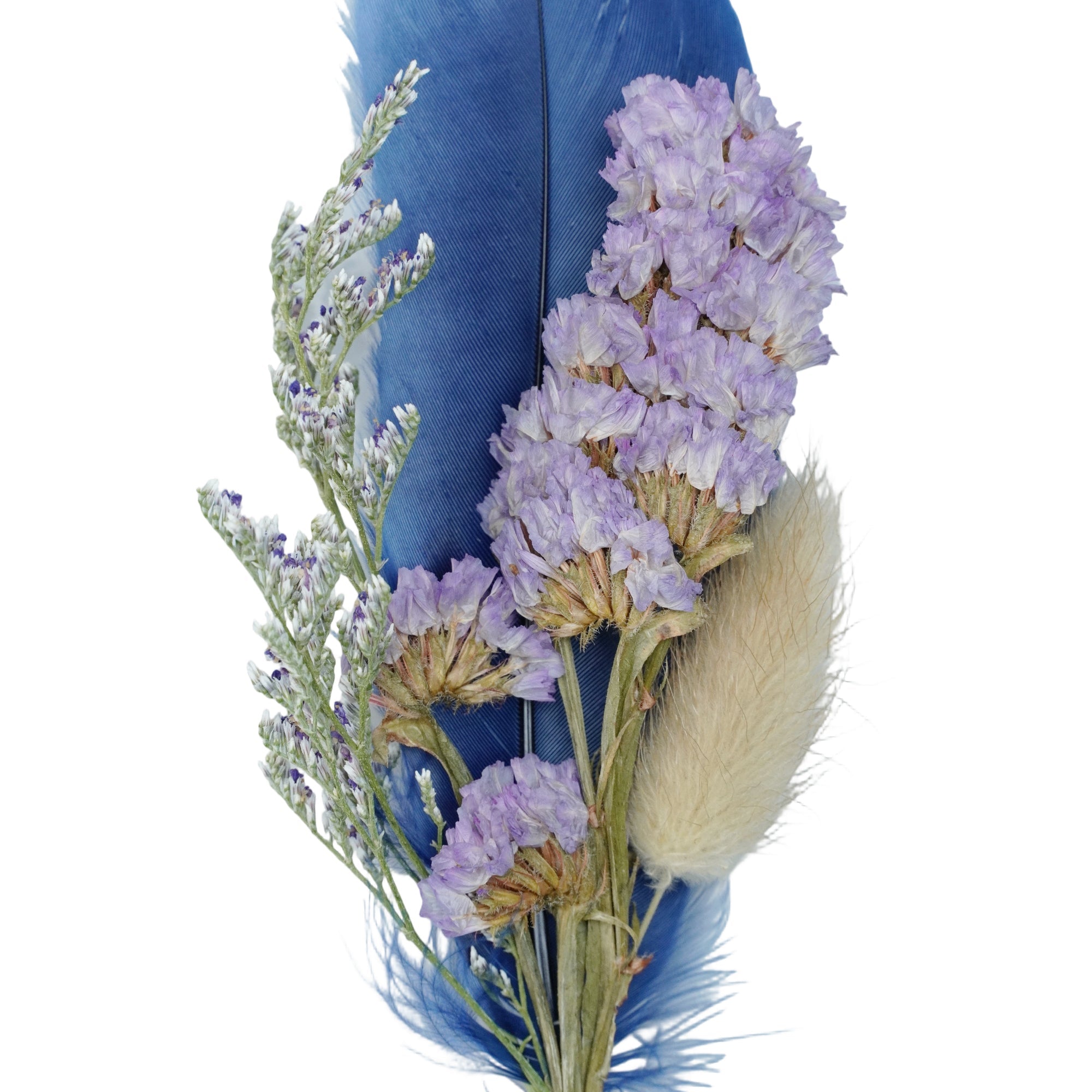 Azure | Dried Flower Hat Band