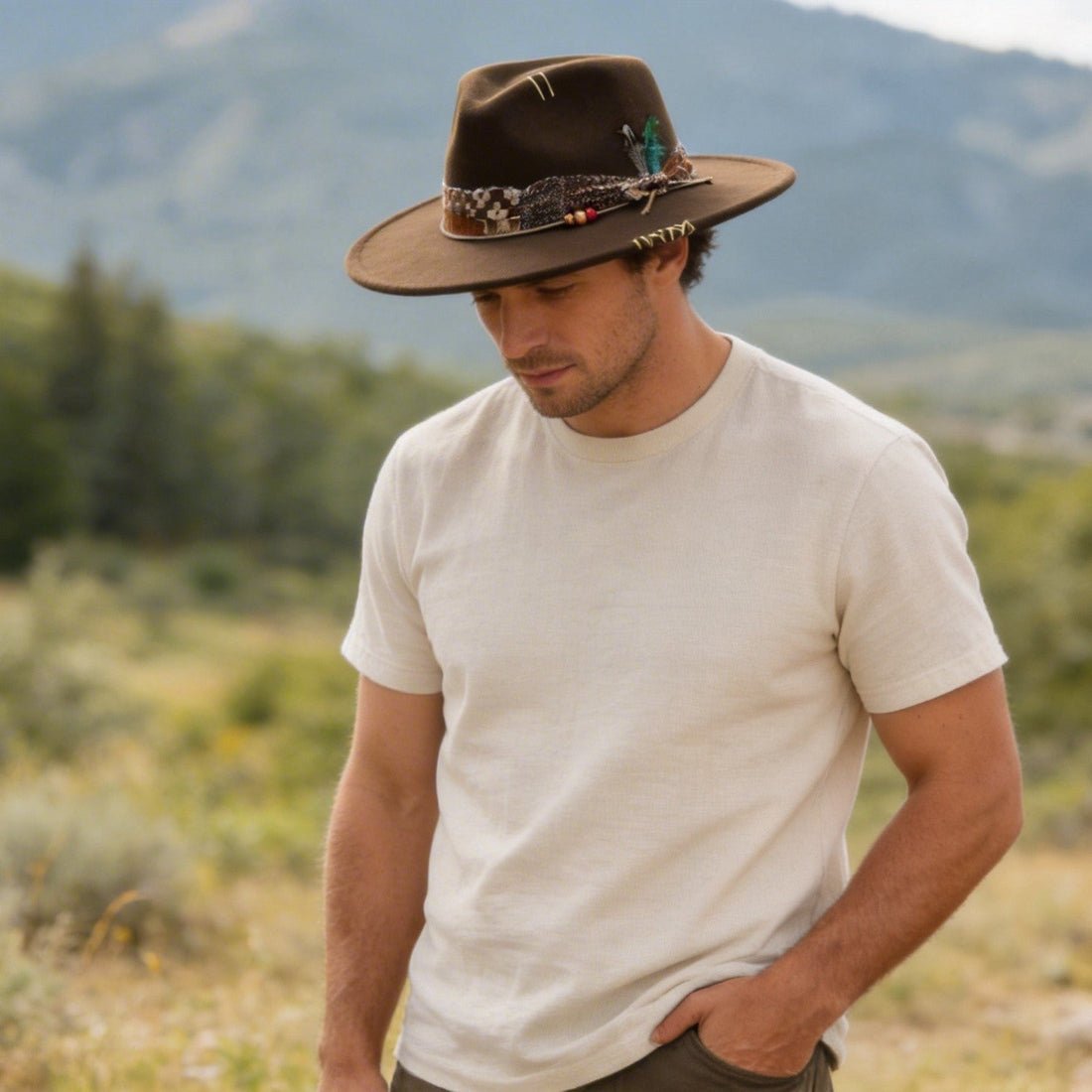 Modern Cowboy – Custom Fabric & Beads