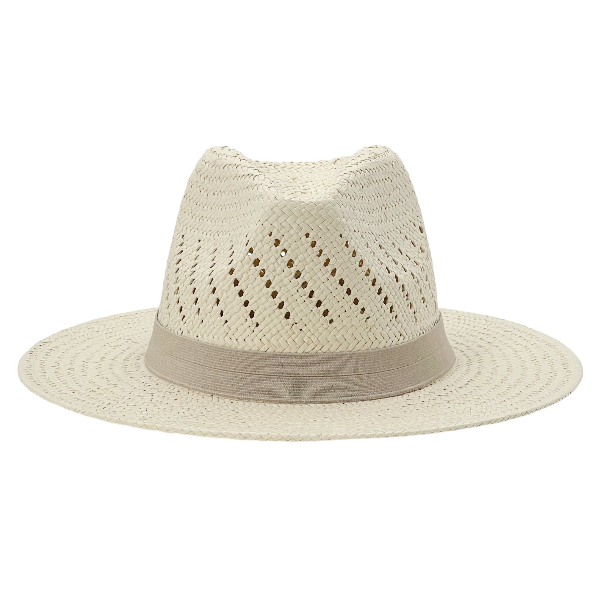 Classic Straw Hat – Neutral Beige Tone