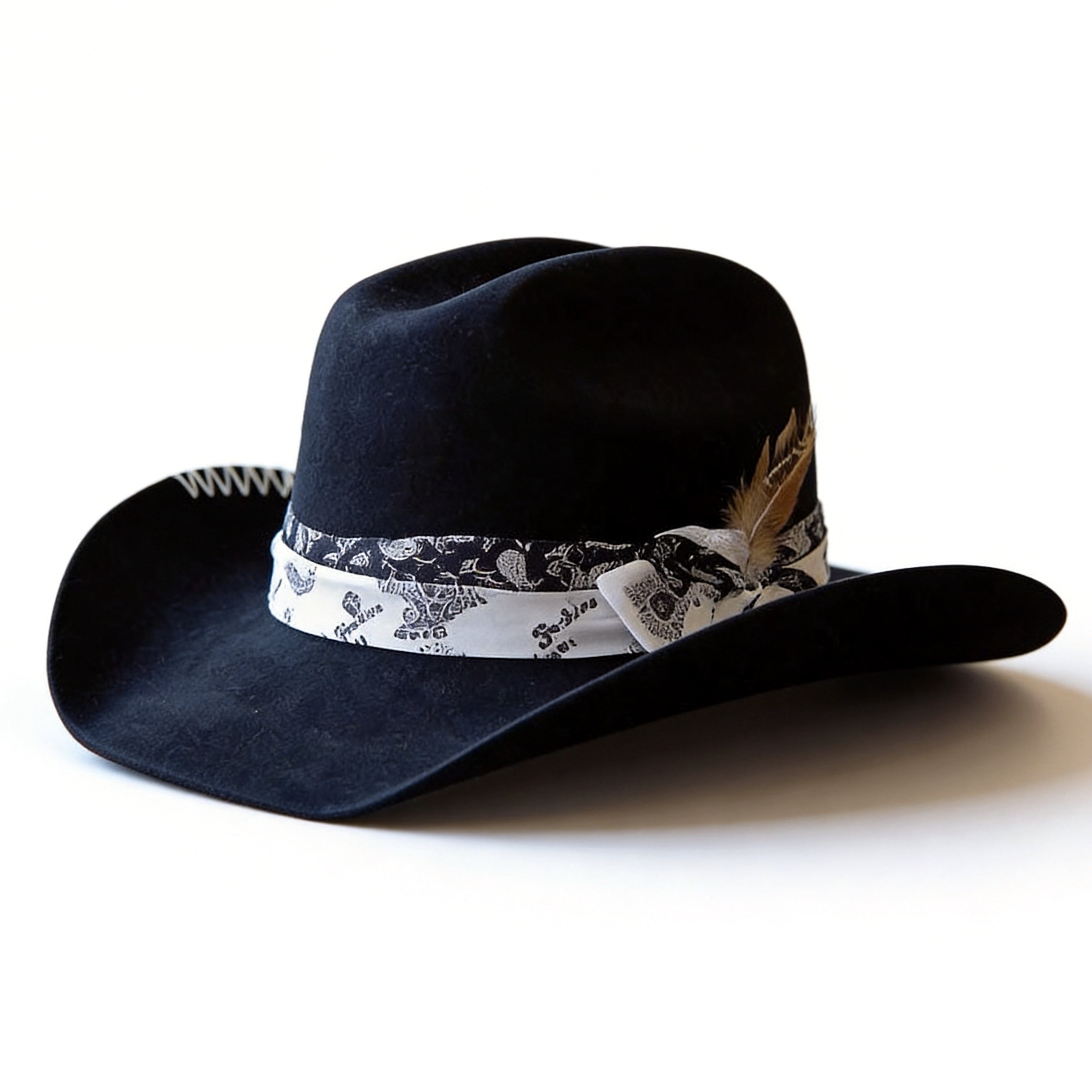 Premium Felt Cowboy – Custom Print Accent