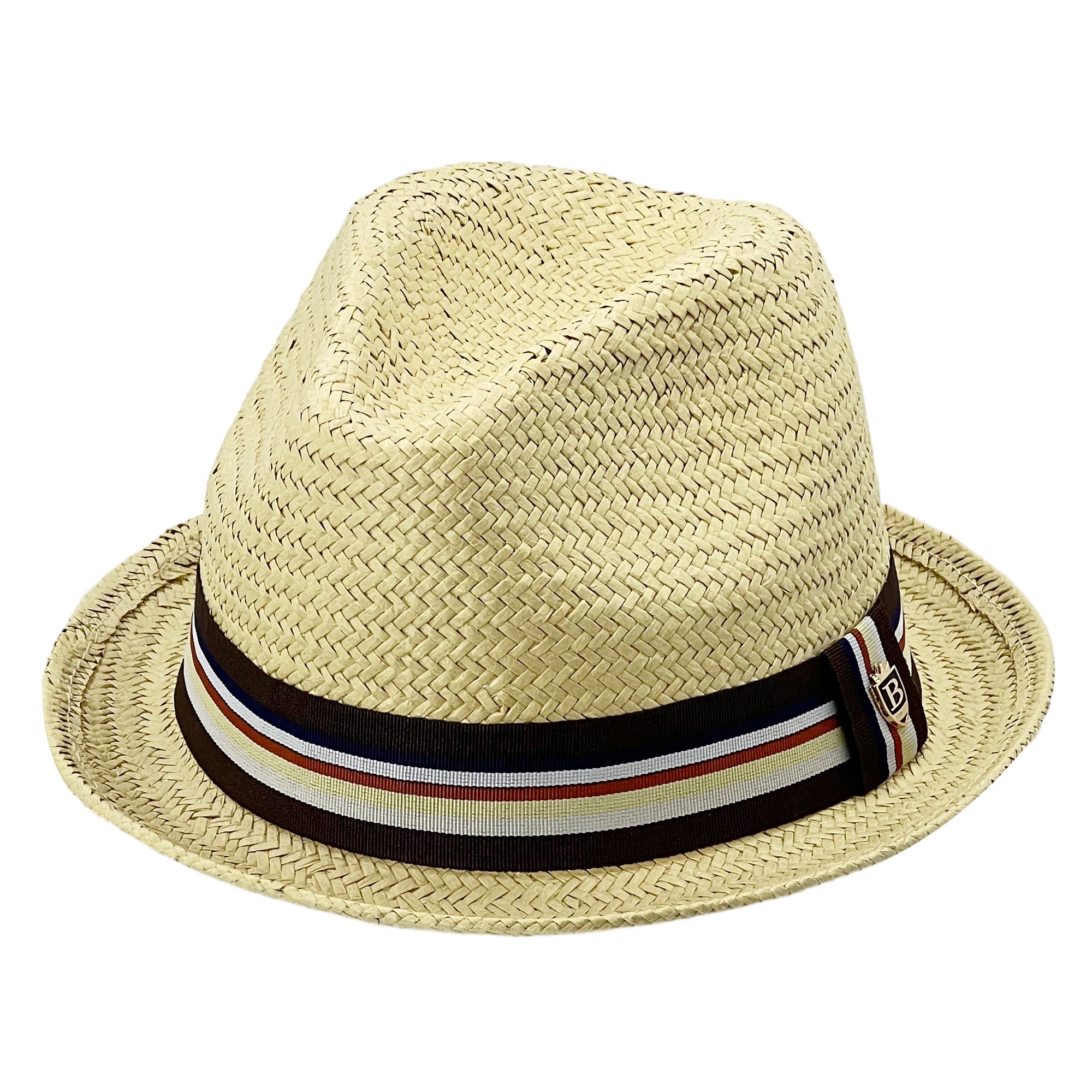 Minimalist Straw Hat – Refined Shape, Bold Hatband