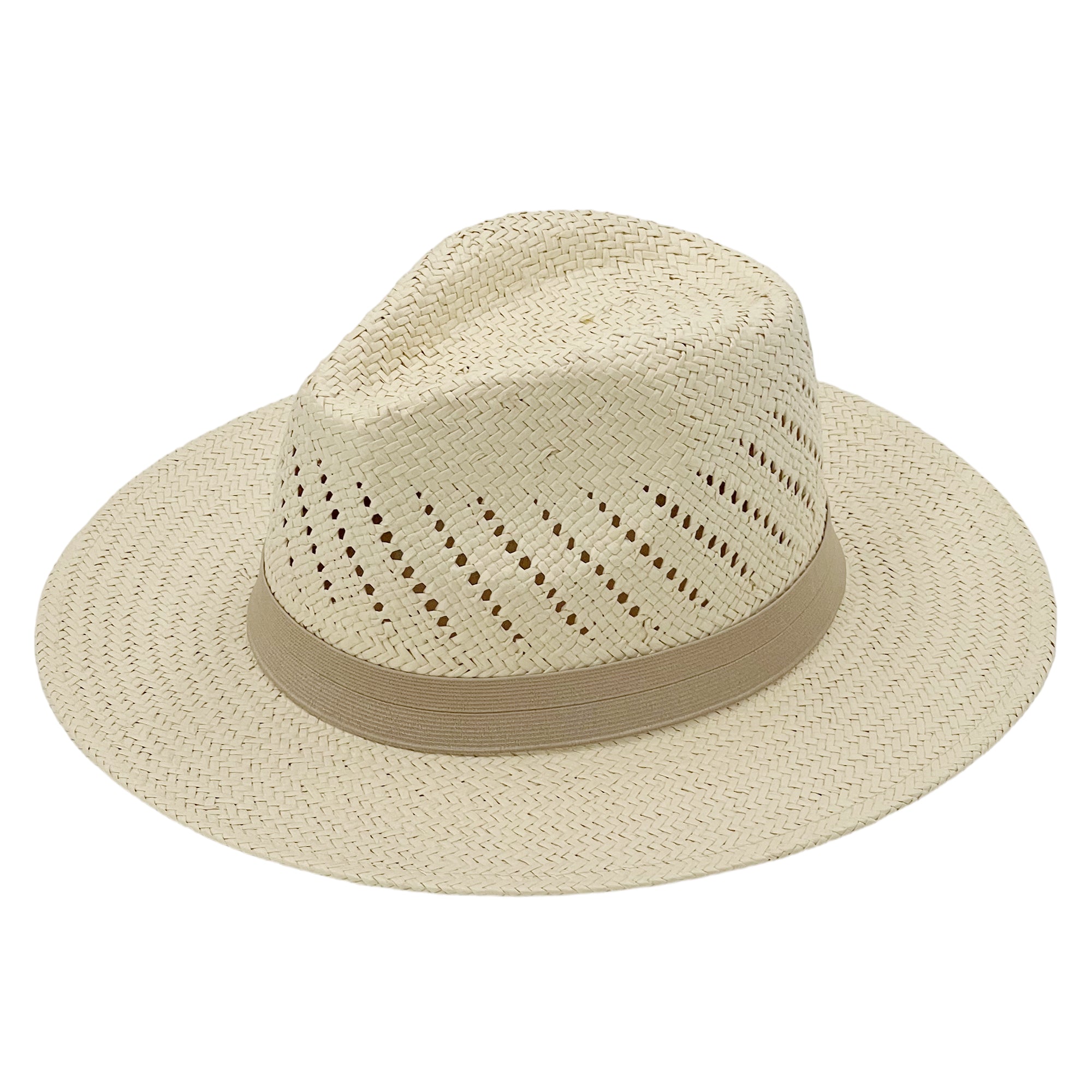 Classic Straw Hat – Neutral Beige Tone